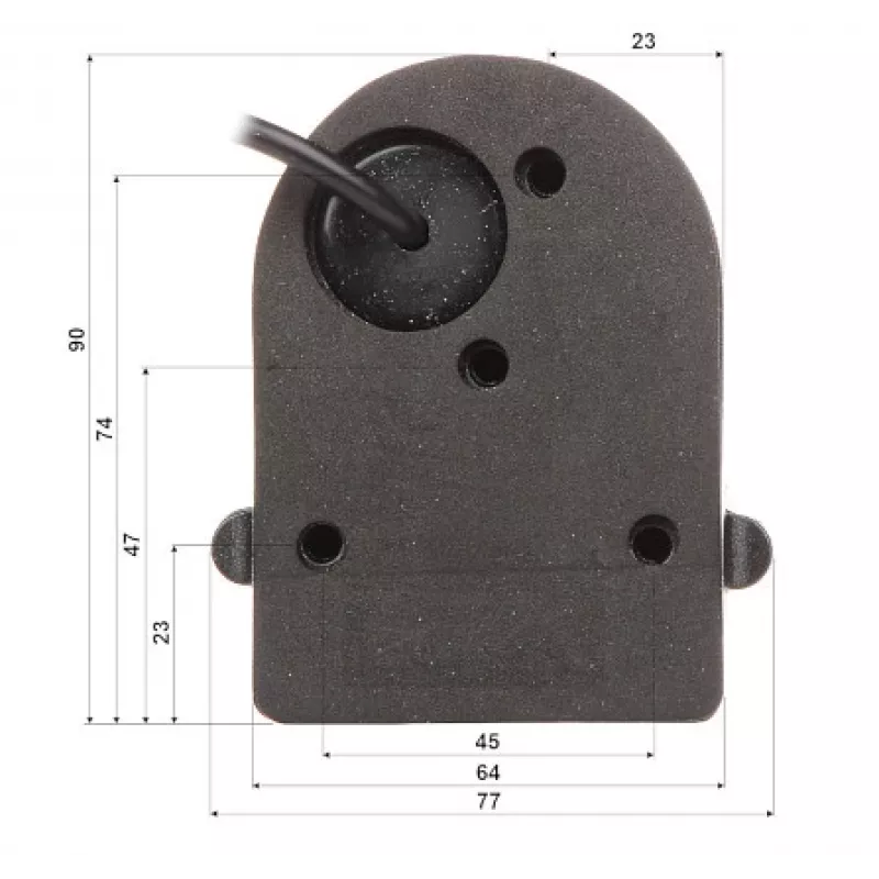 Câmara AHD móvel AUTONE ATE-CAM-AHD735HD, 1080p, objetiva de 2,8 mm, IR até 10 m