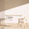 Organizador de secretária Activejet APB-002W rotativo com placa perfurada, cinzento e branco
