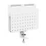 Organizador de secretária Activejet APB-006W rotativo com placa perfurada, cinzento e branco