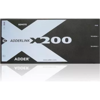 Adder X200-USB/P-IEC AdderLink X200 Extensor KVM VGA USB sobre CAT5/5e/6/7 até 100m