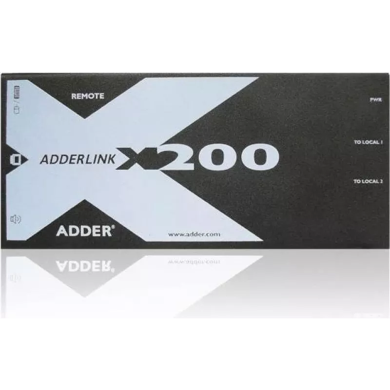 Adder X200-USB/P-IEC AdderLink X200 Extensor KVM VGA USB sobre CAT5/5e/6/7 até 100m