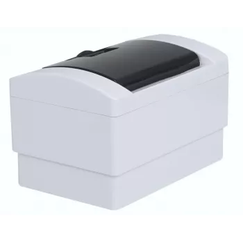 Caixa de distribuição de superfície ADELID RM-NT-02T, 2 módulos, IP40, porta transparente