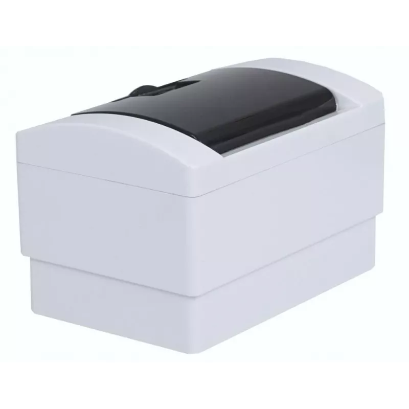 Caixa de distribuição de superfície ADELID RM-NT-02T, 2 módulos, IP40, porta transparente