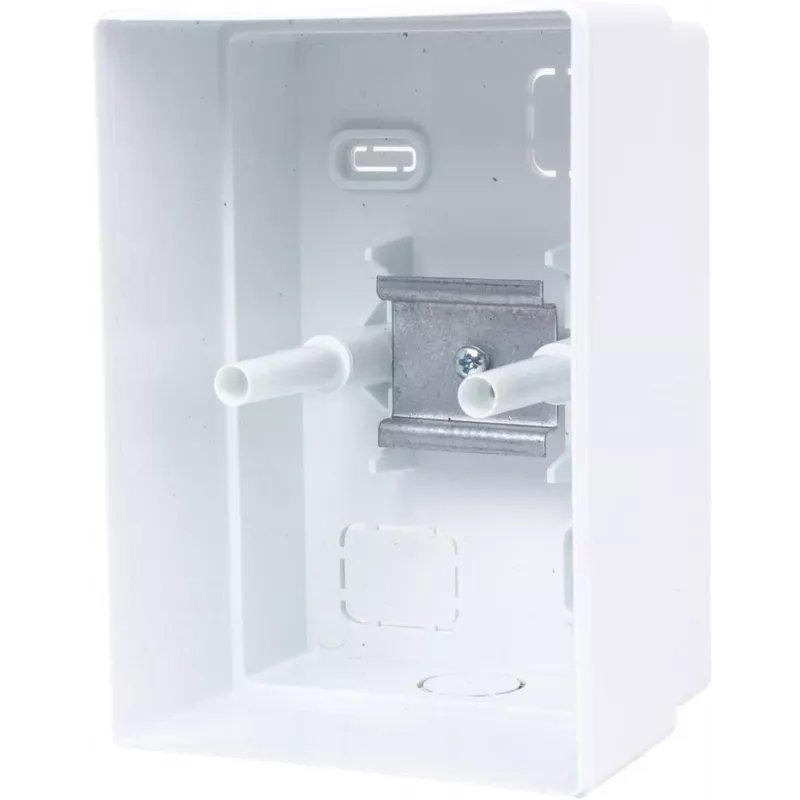 Caixa de distribuição de superfície ADELID RM-NT-02T, 2 módulos, IP40, porta transparente