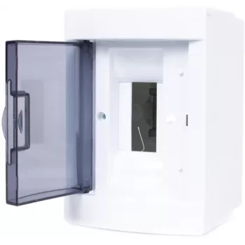 Caixa de distribuição de superfície ADELID RM-NT-02T, 2 módulos, IP40, porta transparente