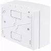 ADELID RM-NT-06T Caixa de distribuição de sobrepor, 6 módulos, 1 fila, IP40, branco/cinzento