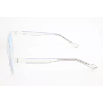 Óculos de sol de homem Adidas AOR027-012000, armação preta, lentes cinzentas, 54/18/145 mm