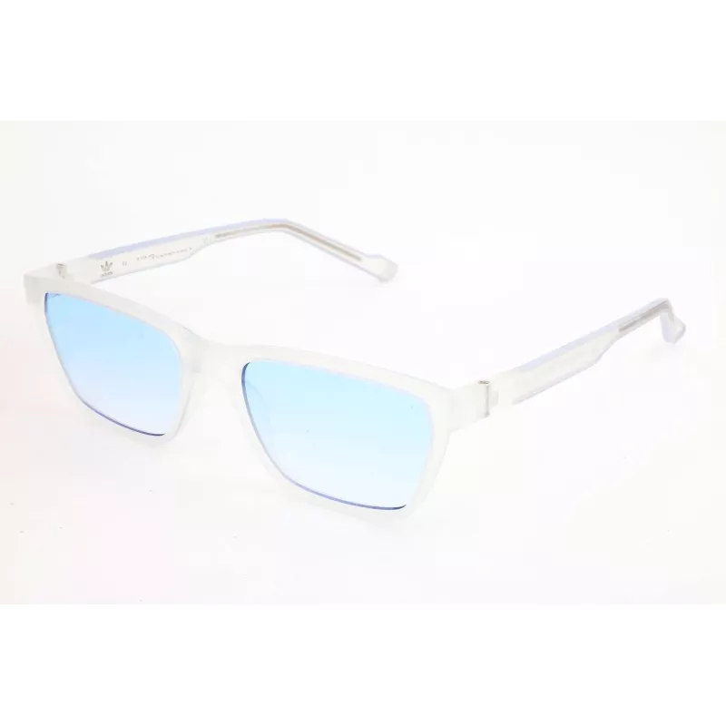 Óculos de sol de homem Adidas AOR027-012000, armação preta, lentes cinzentas, 54/18/145 mm