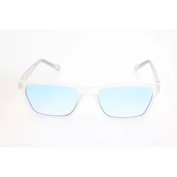 Óculos de sol de homem Adidas AOR027-012000, armação preta, lentes cinzentas, 54/18/145 mm