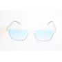 Óculos de sol de homem Adidas AOR027-012000, armação preta, lentes cinzentas, 54/18/145 mm