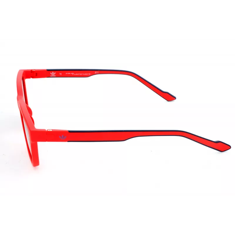 Óculos de sol de homem ADIDAS AOR027-053000, armação retangular, lentes fumadas, 54/18/145 mm