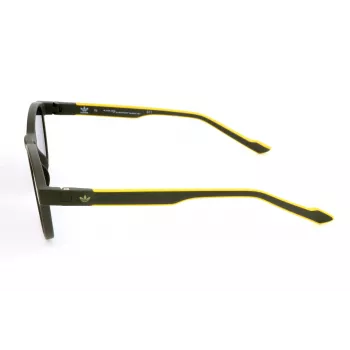ADIDAS AOR030-030000 Óculos de sol de homem retangulares - armação preta, lentes cinzentas, 52/19/145 mm