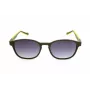 ADIDAS AOR030-030000 Óculos de sol de homem retangulares - armação preta, lentes cinzentas, 52/19/145 mm