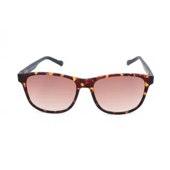 ADIDAS AOR031-092009 Óculos de sol de homem, retangulares, armação preta mate, lentes cinzentas, 54/16/145 mm
