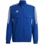 Casaco de apresentação adidas Condivo 22 Team Navy Blue/branco homem Medium