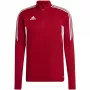 Sweatshirt de treino adidas Condivo 22 para homem vermelho HB0007