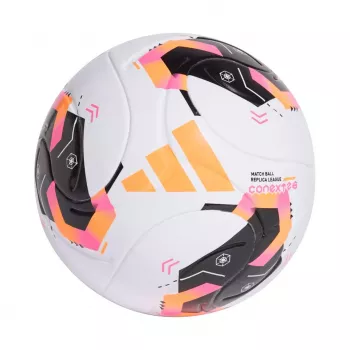 adidas Conext 26 League Bola de futebol tamanho 4 branco/preto/laranja KE5865