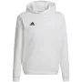 adidas Entrada 22 Hoody Sweatshirt para criança branco HG6303 tamanho 128