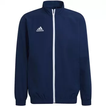 adidas Entrada 22 casaco de apresentação homem Team Navy Blue/branco tamanho M HB0571