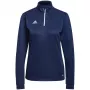 Sweatshirt de treino adidas Entrada 22 Top azul-marinho mulher 2XS
