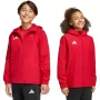 adidas Entrada 26 casaco para todas as condições criança vermelho 140cm