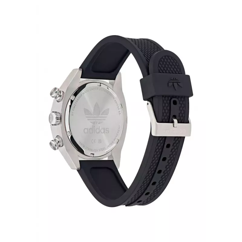 Relógio de quartzo analógico de homem Adidas AOFH23003 43 mm aço inoxidável