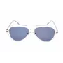 Óculos de sol de homem Adidas AOK001 - armação preta, lentes fumadas, 57 mm