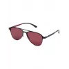 Adidas Homem AOM005-009053 Óculos de sol desportivos retangulares - armação preta lentes cinzentas 54mm