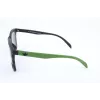 Óculos de sol de homem Adidas AOR015-140030 - armação preta, lentes cinzentas, 53 mm