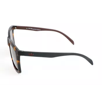 Adidas óculos de sol para homem AOR015 – armação preta mate, lentes cinzentas – 53/20/140 mm