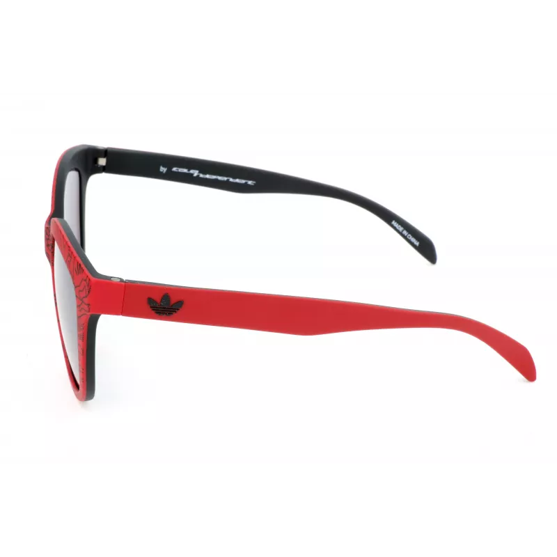 Adidas Homem AORD005SBG053 Óculos de sol retangulares - armação preta lentes cinzentas 54/21/140 mm