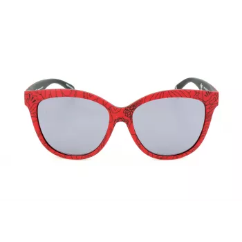 Adidas Homem AORD005SBG053 Óculos de sol retangulares - armação preta lentes cinzentas 54/21/140 mm
