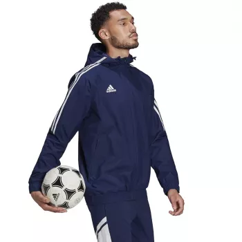 Casaco all-weather adidas Condivo 22 homem Team Navy Blue HA6266