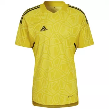 Camisola de guarda-redes de manga curta adidas Condivo 22 homem amarela HF0138