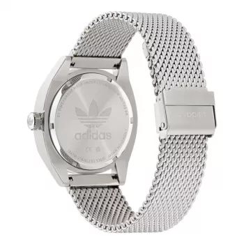 Relógio digital Adidas para homem AOFH22502 42mm bracelete de silicone preto