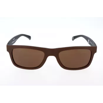 Óculos de sol retangulares de homem Adidas Originals AOR005-044009 - Armação preta lentes cinzentas 54mm