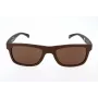 Óculos de sol retangulares de homem Adidas Originals AOR005-044009 - Armação preta lentes cinzentas 54mm