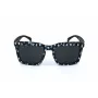 Adidas Originals AOR010-TFL009 Óculos de Sol de Homem - Armação Preta Mate, Lentes Fumadas, 53 mm