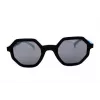 Adidas Originals AOR020-009027 Óculos de sol unissexo retangulares, armação preta, lentes cinzentas, 48 mm