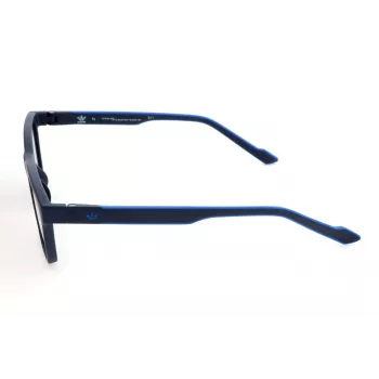 Óculos de sol de homem Adidas Originals AOR027-019000 - armação preta, lentes cinzentas, 54 mm