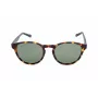 Óculos de sol retangulares de homem Adidas Originals AOR028-092009 - armação preta, lentes cinzentas, 50 mm