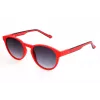 Óculos de sol Adidas Originals AOR028 - armação preta mate, lentes cinzentas, 50 mm