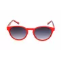 Óculos de sol Adidas Originals AOR028 - armação preta mate, lentes cinzentas, 50 mm