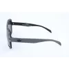 Óculos de sol de homem Adidas Originals AOR011-TFL009 - Armação preta, lentes cinzentas, 54 mm