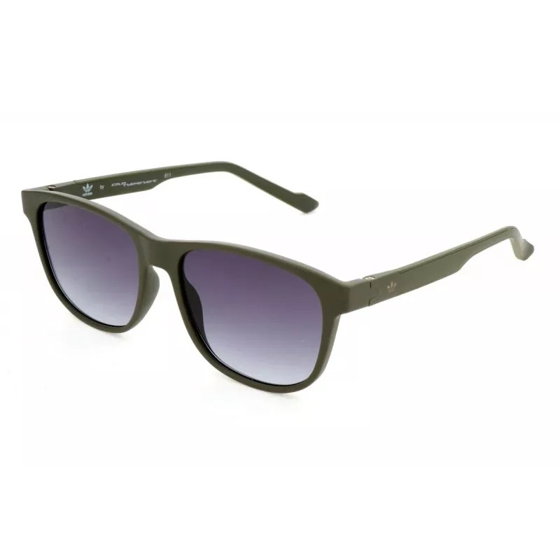 Óculos de sol de homem Adidas Originals AOR031-030000 (54/16/145 mm) armação preta lentes cinzentas