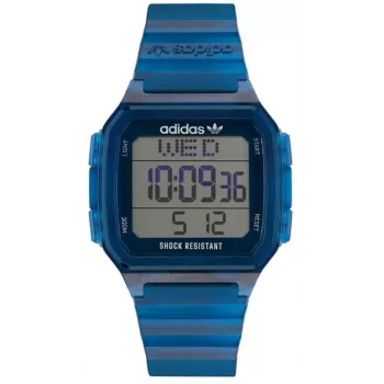 Adidas Project Two Relógio Digital de Quartzo Homem AOST22552 48mm Silicone Preto