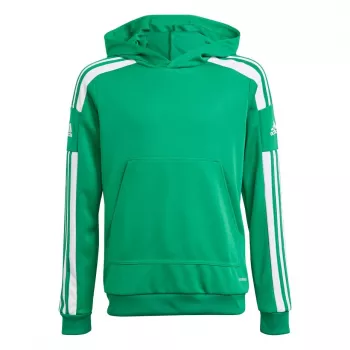 Sweatshirt com capuz adidas Squadra 21 jovem verde GP6432 116cm