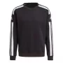 Sweatshirt de treino de futebol Adidas Squadra 21 Sweat Top GT6638 para homem preto M