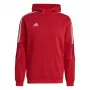 adidas Tiro 21 homem sweatshirt com capuz Team Power Red / Branco GM7353
