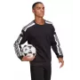 Sweatshirt de treino adidas Tiro 21 homem preto com fecho de quarto de volta GT6638